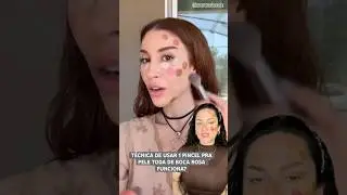 Pincel BOCA ROSA pra fazer a PELE COMPLETA! Funciona mesmo?