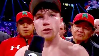 Canelo Alvarez [Mexico] vs Floyd Mayweather [USA] Full Post Fight Interview