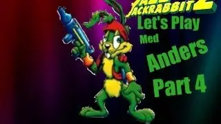 Jazz Jackrabbit 2 Part 4 Med Anders: Gr&oslash;n kanin VS F&oslash;rs&oslash;gs Rotterne