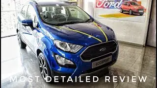 Ford EcoSport Titanium 2020 Start Up, Exhaust, and In Depth Review | Carlines