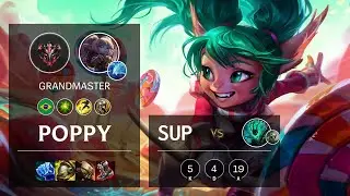Poppy Support vs Thresh - BR Grandmaster Patch 11.5