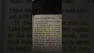 Moses fasted 40 days n 40 nights