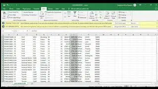 CAR INVENTORY IN EXCEL