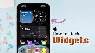 How to stack widgets on your iPhone Home Screen