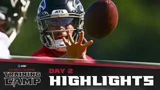 Atlanta Falcons training for success | AT&T Training Camp Highlights