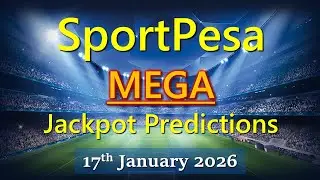 SportPesa Mega Jackpot Prediction 17th January, 2026 (Ksh. 123.4m)