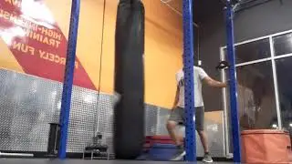 Ryan trains boxing for Charlie zelenoff #charliezelenoff sub 2 strength regimen channel