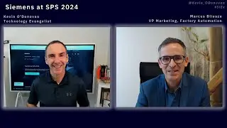 Siemens at SPS 2024 - a chat with Marcus Bliesze