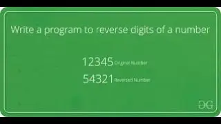 Reverse of number || source code(ReverseOfNumber) without using reverse() function in Python