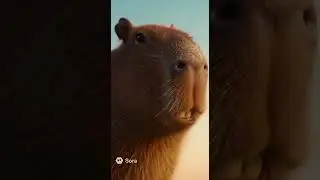 GIGA CAPYBARA &ndash; White House &ldquo;IT&rsquo;S CAKE&rdquo; Bite #Sora2 #AIshorts #Capybara #ItsCake #HyperrealCake