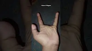 I Have Three Fingers Fourth Step #shorts #viralvideo