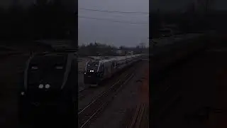 Gray Winter Skies & Clear Signals | Amtrak Eastbound Pacific to Kirkwood