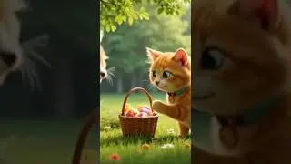 Kittens and the bear #trendingshorts #bearstory