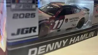 CR7 Diecast Review: Denny Hamlin 2025 National Debt Relief Toyota Camry 1/64 ARC 