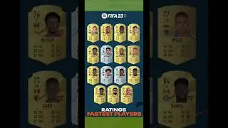 FASTEST PLAYERS in FIFA 23!!! 🔥🔥