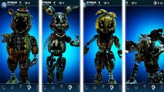 Concept Phantom Toys Animatronics FNaF AR Workshop Animation