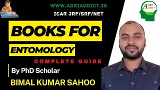 How to prepare for ICAR AIEEA PG Entomology?|Detailed Guide on books list|For All Agricultural Exams
