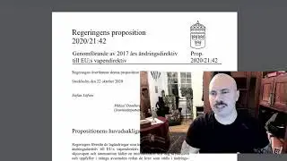 PSA: Proposition dropped on the EU firearms directive in Sweden.
