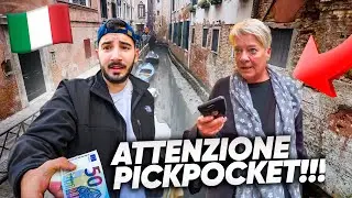 😨 ¿ME ROBARON? Cazando CARTERISTAS EN VENECIA ¡ATTENZIONE PICK POCKET! Mucho cuidado...