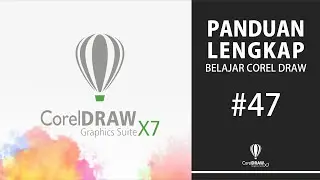 Tutorial CorelDraw Dasar #47 Convert, Show Non Printing Characters dan Paragraph Text Frame