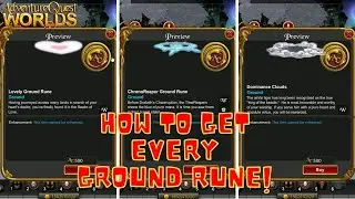 AQW How To Get EVERY Ground Rune Currently Available! AQWorlds