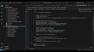 How to Check Internet Speed Using Python  | Complete Tutorial