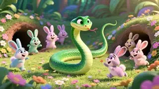 Sammy Snake&rsquo;s Hissing Song | Fun Snake Rhyme for Kids | Nursery Rhymes & Songs for Children
