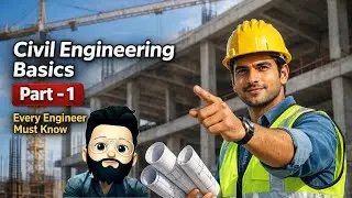 Civil Engineering Basic Knowledge &ndash; Part 1 (తెలుగు) | Civil Engineering Concepts for Beginners