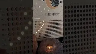 Dreamy moon phase calendar art poster with goldfoil 🌙✨