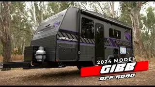 Red Centre Caravans 2024 18' Gibb Off Road single axle model