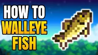 How To Catch Walleye In Stardew Valley | Best Location And Weather Conditions To Get The Walleye