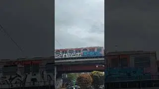 Full Graffiti Train In Athens ! #graffiti #graff #vandal