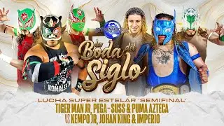 Tiger Man Jr,Pegasuss,Puma Azteca vs Kempo Jr,Imperio,Johan King