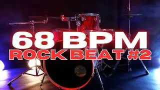 68 BPM - Rock Drum Beat - Loop 2