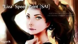 Liza [SAI][Speed Paint][MagnaDK]