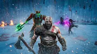 Kratos vs Svipdagr the Cold & Sisters of Illska - NO HIT&ndash; Give Me God of War