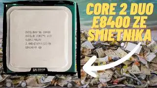 Intel Core 2 Duo E8400 &ndash; legenda ze śmietnika! Test Cinebench + lekkie OC 😳
