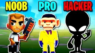 NOOB vs PRO vs HACKER - Battlelands Royale