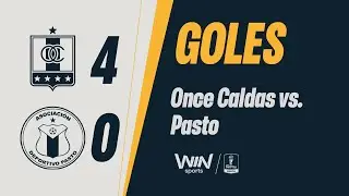 Once Caldas vs. Pasto (goles) | Copa BetPlay Dimayor 2025 | Octavos de final vuelta