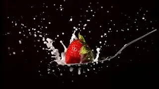 كيف صورتها؟ - 05 - تصوير  سبلاش على خلفية سوداء