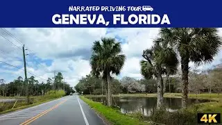 🚗 Scenic Drive Through Geneva, Florida 🌿✨ | 4K Hidden Gem Road Trip! 🌞🏞️