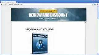 Post Affiliate Pro Coupon