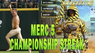 CALL OF DUTY MOBILE - MERC 5 CHAMPIONSHIP STREAK