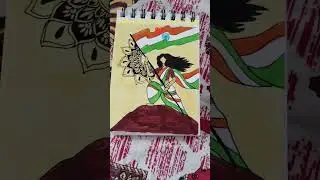 republic day drawing #art #challenge #kids #republicday