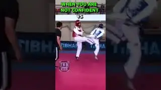 SINGLE KICK vs COMBO 👆 #taekwondo