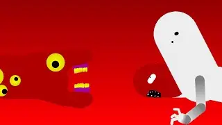 Bridge Worm vs Train Eater - Stick Nodes Animation