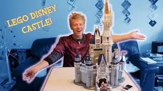 LEGO WALT DISNEY WORLD CASTLE BUILDING!