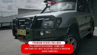 Prado 90 Series Rockarmor Bull Bar