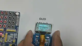 1.51 inch Transparent OLED 128X56 SSD1309 GME151-01