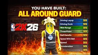 THE BEST ALL-AROUND PG BUILD IN NBA 2K26 (EASY BUCKETS) #nba2k26